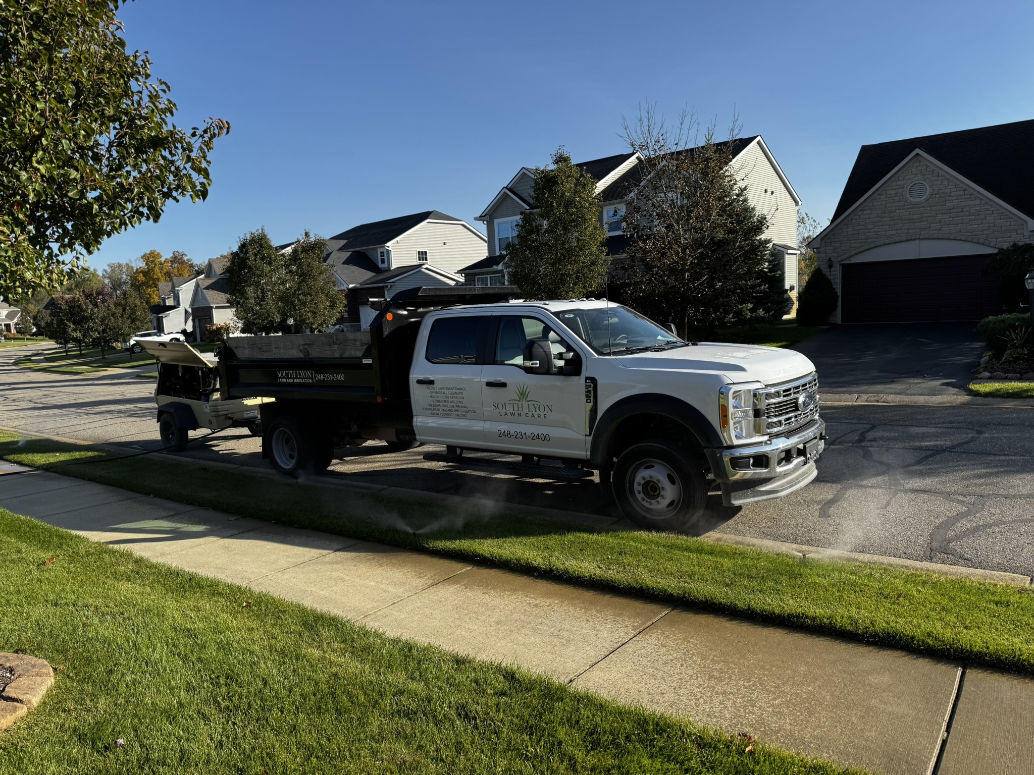 Irrigation work South Lyon MI