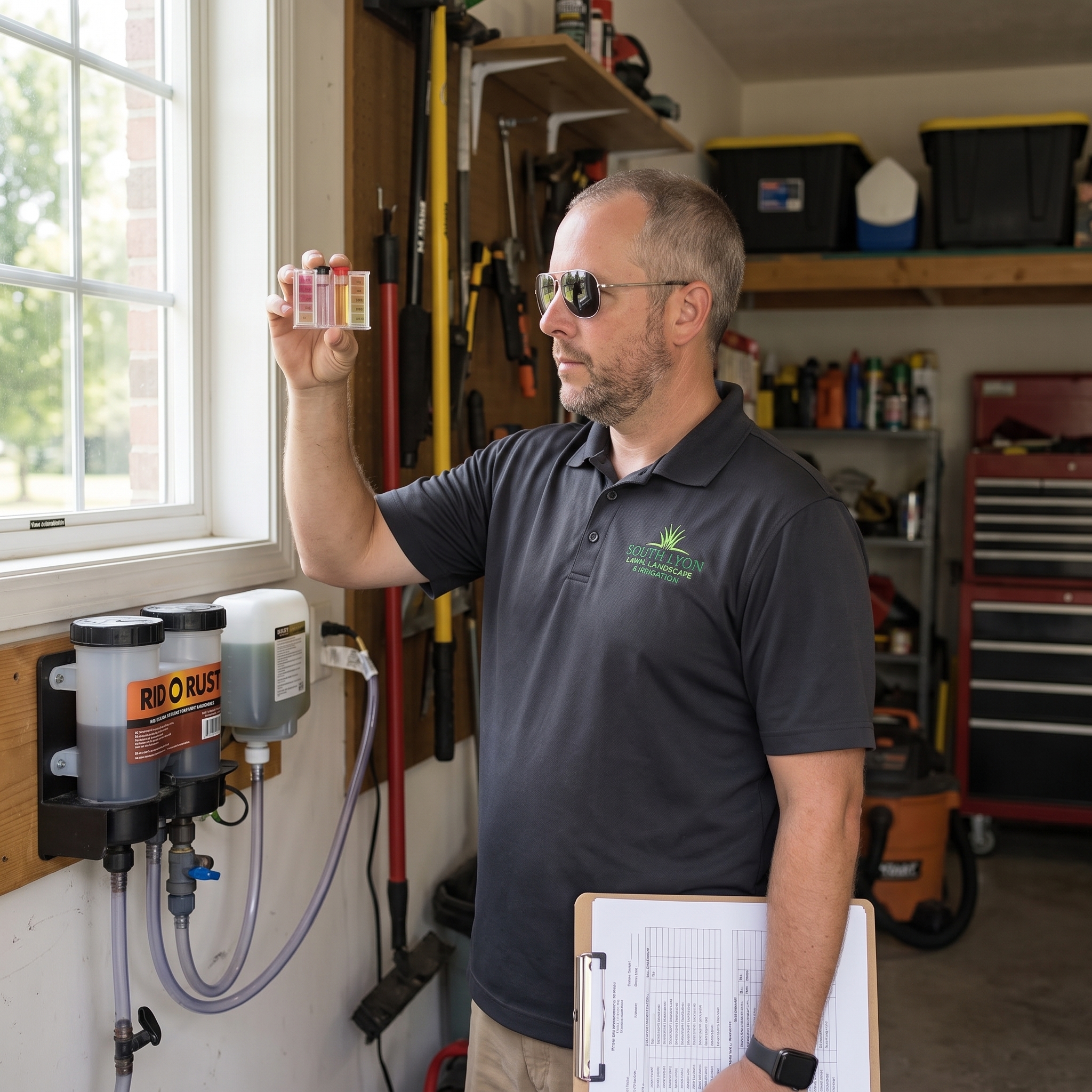 Sprinkler system South Lyon Michigan